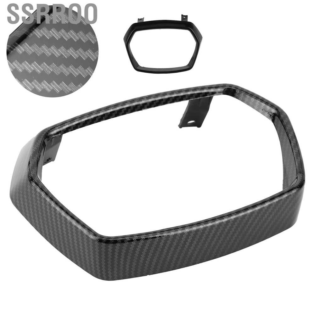 Ssrroo ABS Headlight Guard Cover Bezel Protection Fit for VESPA Sprint 125/150 2017-2020