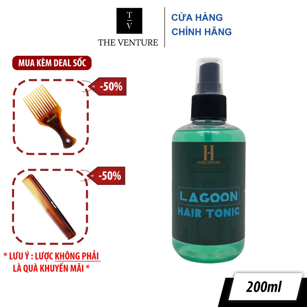 Chai Xịt Tạo Phồng Giữ Nếp Lagoon Hair Tonic - 200ml