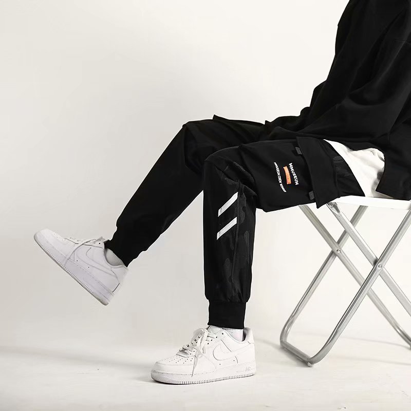 Quần thể thao dáng dài thời trang Hàn Quốc size S-3XL tùy chọn cho nam