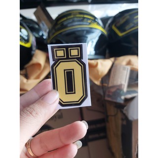 Combo 4 Tem Sticker Ohlins Nhỏ Dán Xe Giá Rẻ