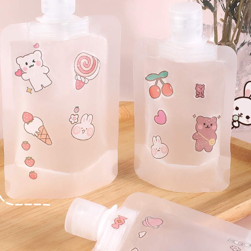 Set 3 Chai Rỗng 30/50/100ml Dùng Đựng Mỹ Phẩm Tiện Lợi Khi Đi Du Lịch