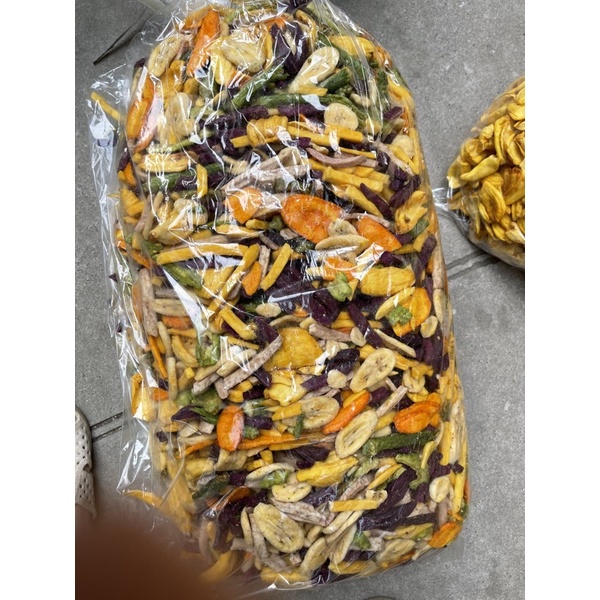 500gr Thập cẩm sấy nguyên cánh 8 loại hoa quả