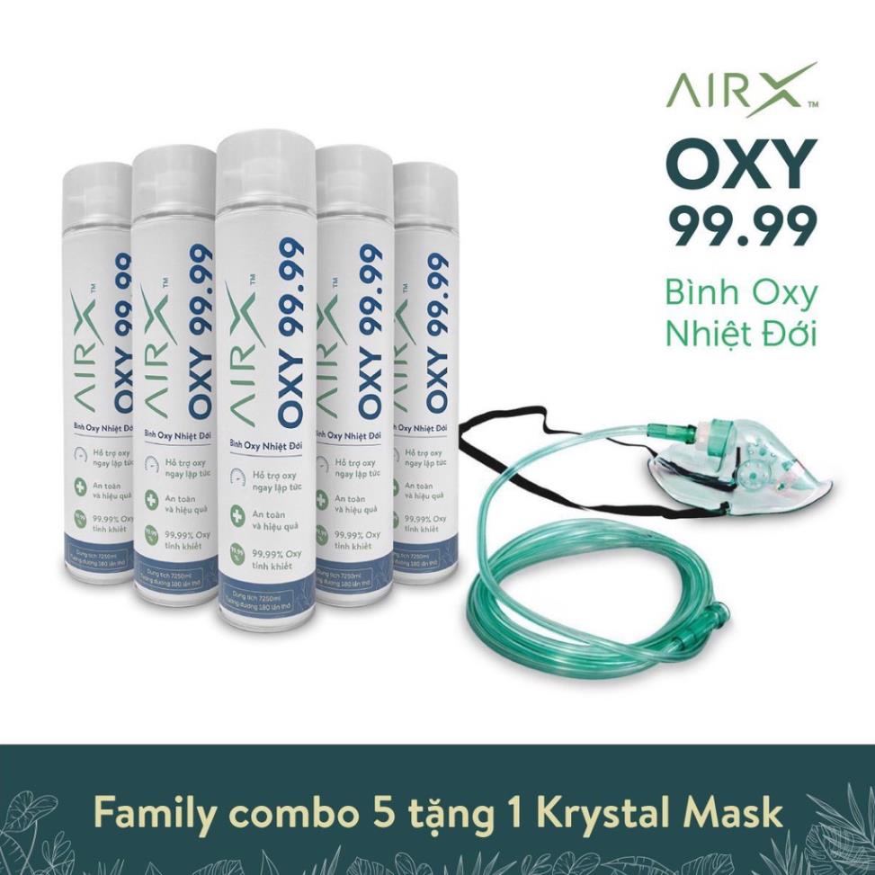 Mặt Nạ OXY Krystal dây dẫn khí 2m (PD2229)