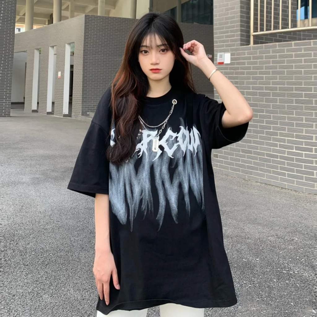 Áo Thun nữ tay lỡ  áo phông  form rộng unisex tay ngắn Mùa Hè Dáng Rộng Tay Cộc Phong Cách Hàn Quốc Thời Trang  Cho Nữ