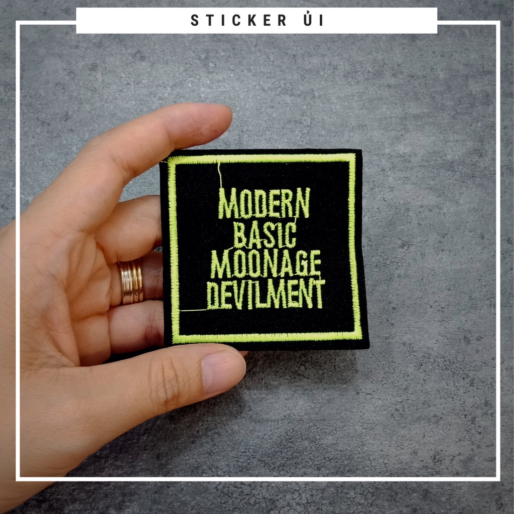 Sticker Ủi Thêu Quần Áo CÓ SẴN KEO ỦI, sticker dán quần áo dùng làm miếng dán vá Quần Áo,vá áo phao, trang trí quần áo