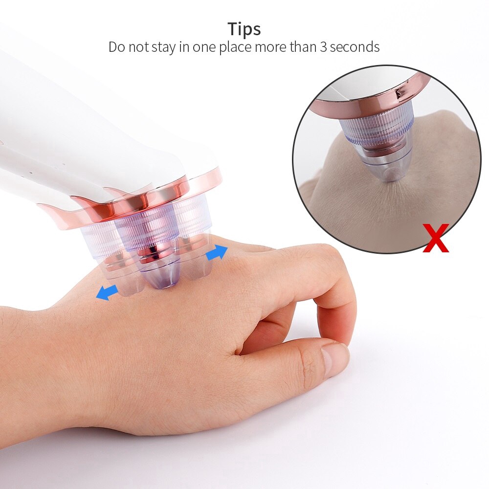 Máy hút mụn đầu đen/mụn trứng cá FOREVERLILY làm sạch da mặt chăm sóc hiệu quả