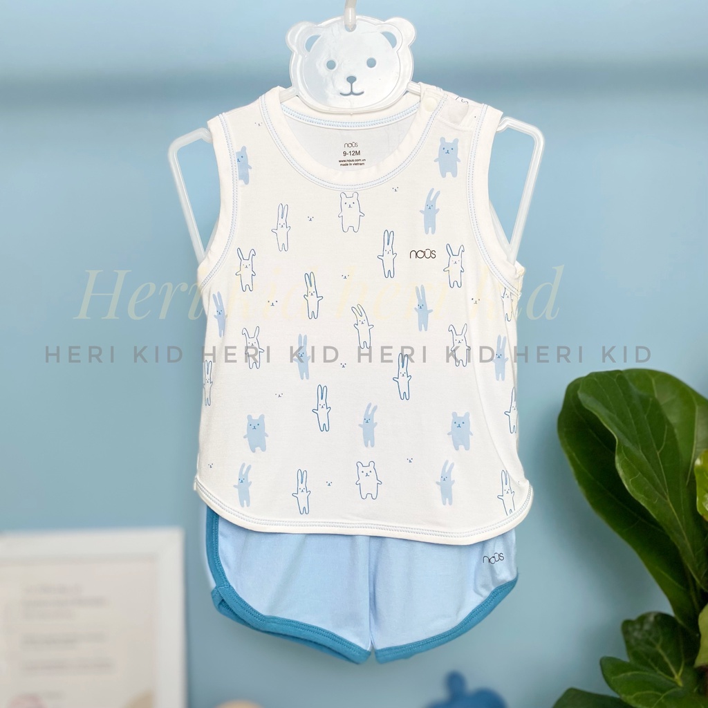 Bộ ba lỗ Nous cho bé gái từ 6 tháng đến 3 tuổi