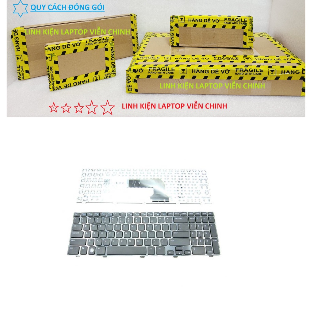 Bàn phím laptop Dell Inspiron 15 15R 3521 3531 3537 5521 5537 5535, Vostro 2521, Latitude 3540 – 3521 5521 15R