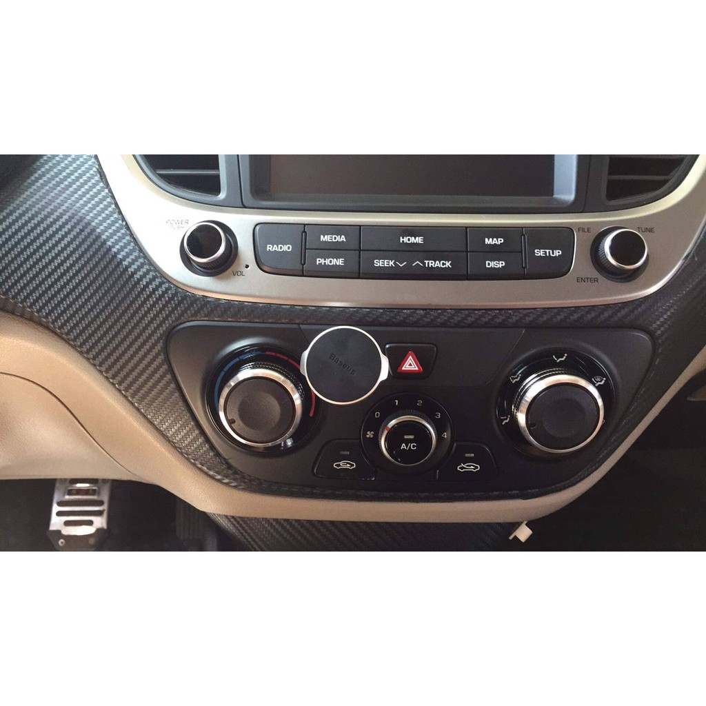 Núm điều hòa xe Hyundai Accent Model: 2017-2022 MT Base/AT Tiêu chuẩn