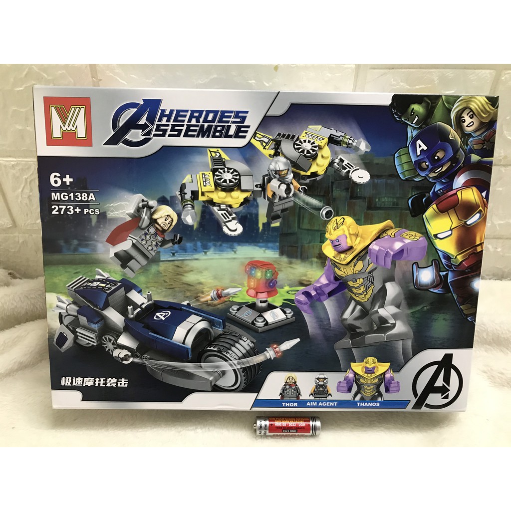 LEGO SIÊU ANH HÙNG NGƯỜI NHỆN 280 CHI TIẾT