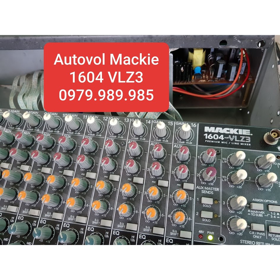 Nguồn Autovol GHS thay thế cho Mixer Mackie 1604
