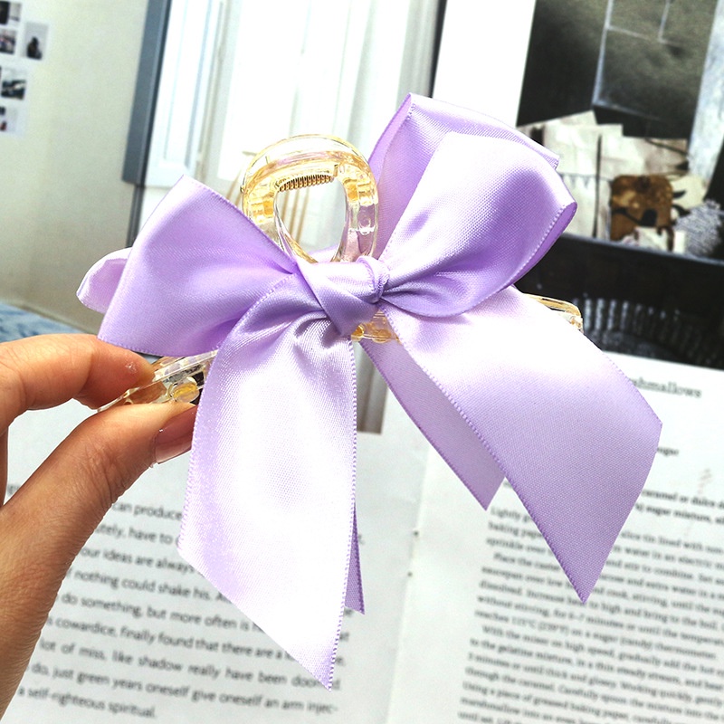 Mới Kẹp Tóc Hình Nơ Cá Mập Thời Trang Nữ