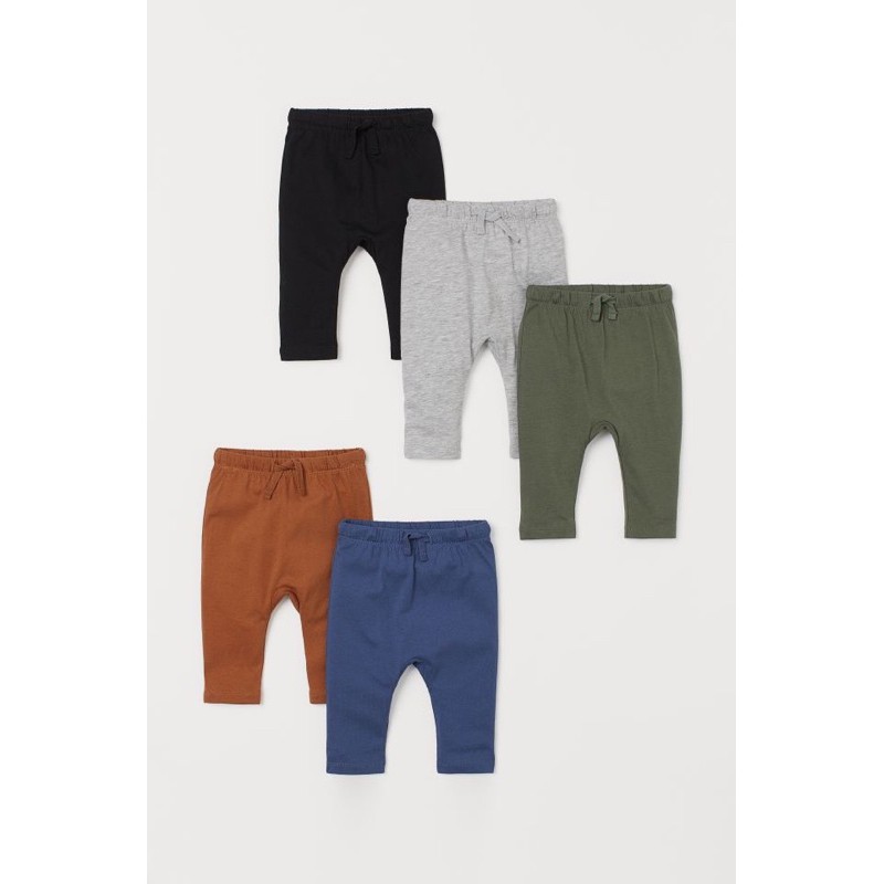Quần cotton bé trai HM auth
