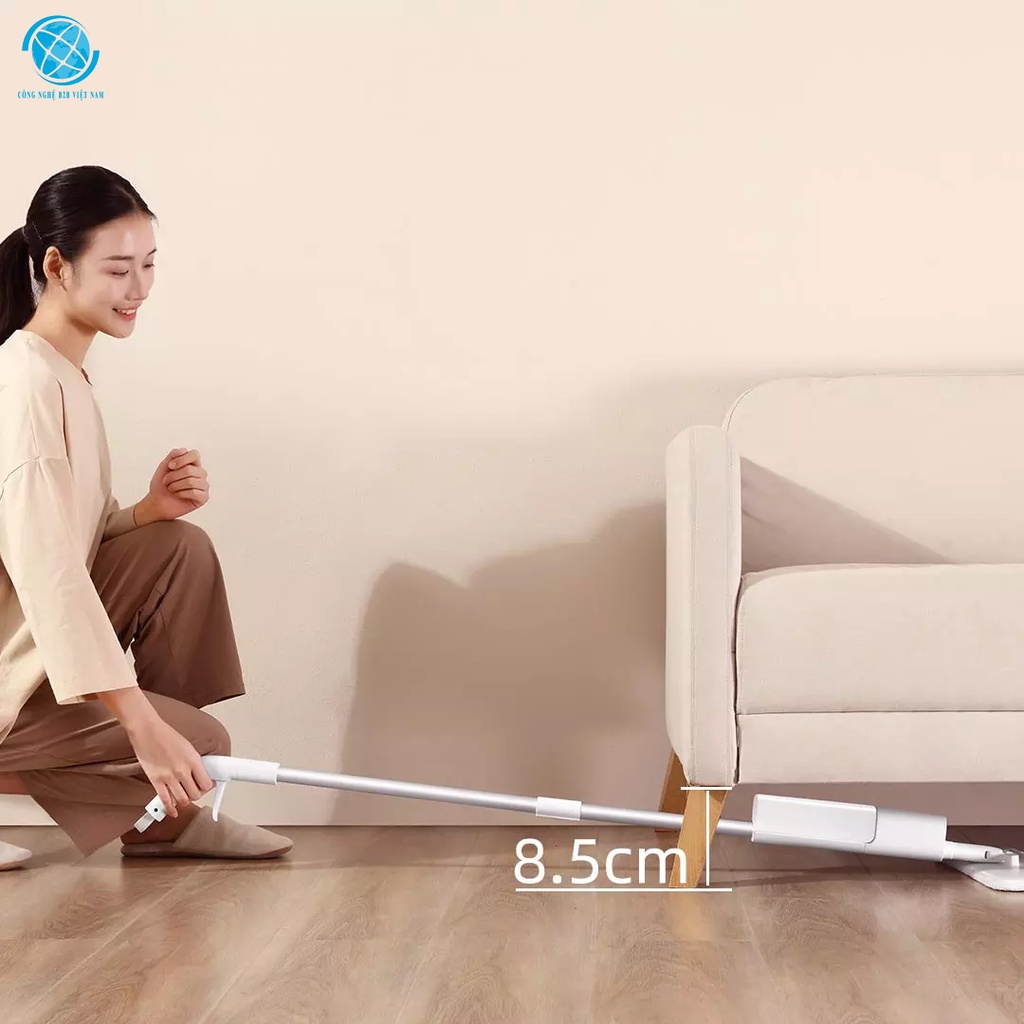 Cây lau nhà phun sương Xiaomi Lanxiaoyu không rỉ sét - chế độ phun sương xa đến 94cm