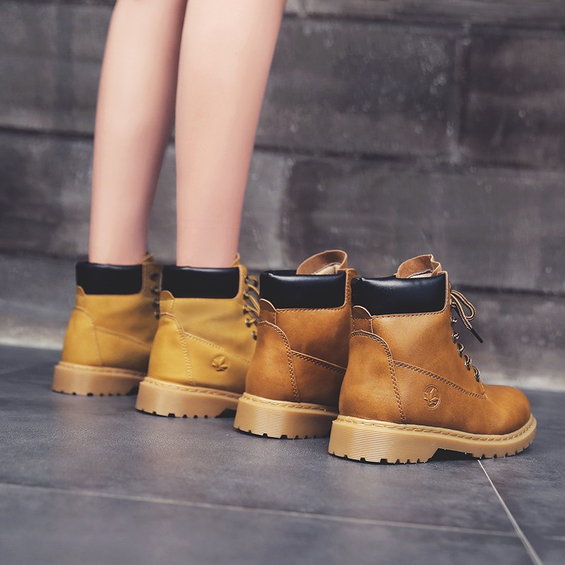 Giày Boots Martin Cổ Cao Thời Trang Thu Đông Cho Nữ | BigBuy360 - bigbuy360.vn