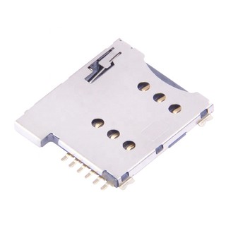 Khe Cắm MicroSim 6Pin Push-Push V1