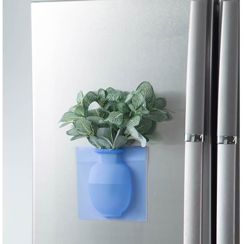 Lọ Hoa Silicon Dán Tường Trang Trí Căn Phòng Thêm Xinh