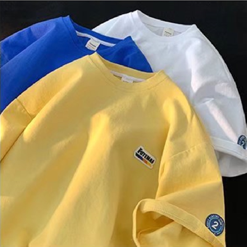 Áo Thun Tay Ngắn Cổ Tròn Dáng Rộng In Chữ Cỡ Lớn Thoải Mái Thời Trang Mùa Hè Cho Nam M-5XL