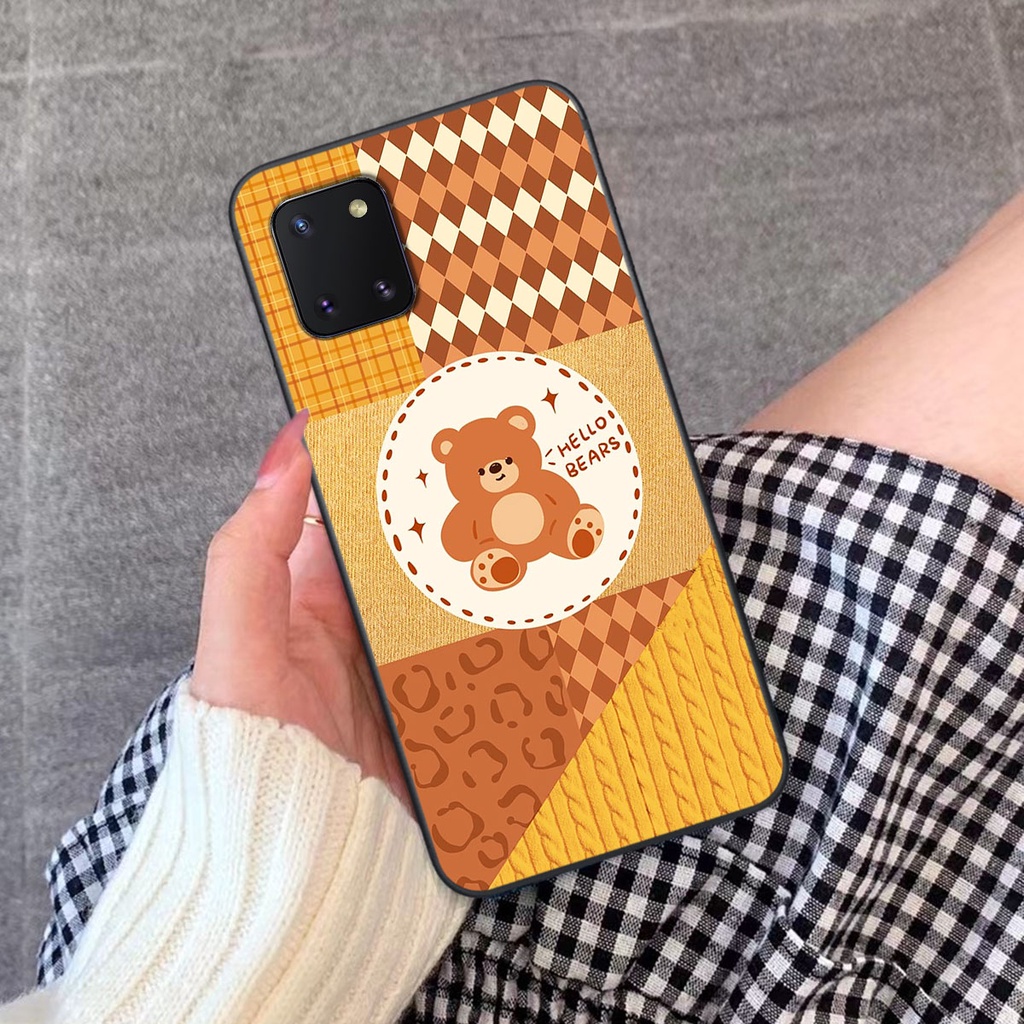 Ốp lưng Samsung NOTE 10 LITE happy day, gấu bear dễ thương - BỀN - ĐẸP -BAO GIÁ TOÀN THỊ TRƯỜNG