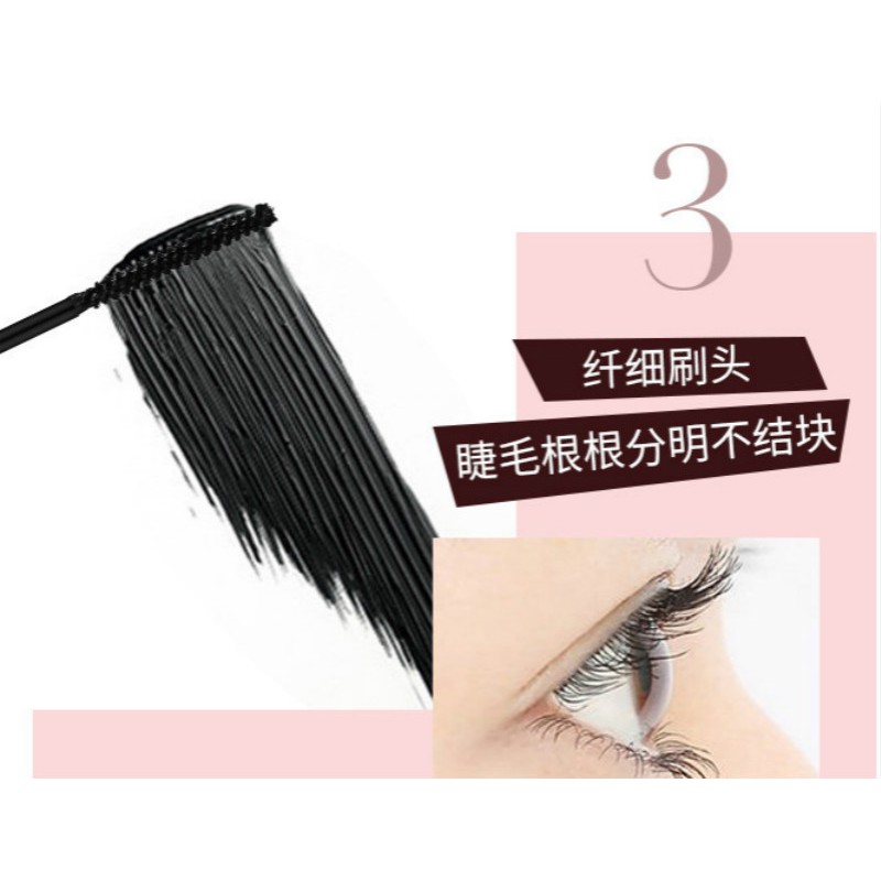 Mascara đầu mỏng chống nước không vón cục làm dài mi perfect