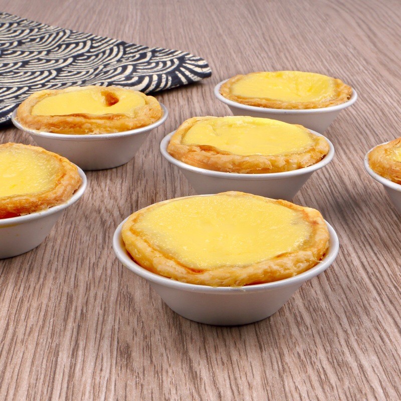 Khuôn tart trứng /Khuôn nhôm trơn 7cm