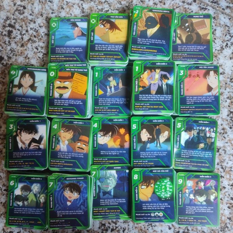 Thẻ Toonies Conan Xanh Lá - Một Thẻ