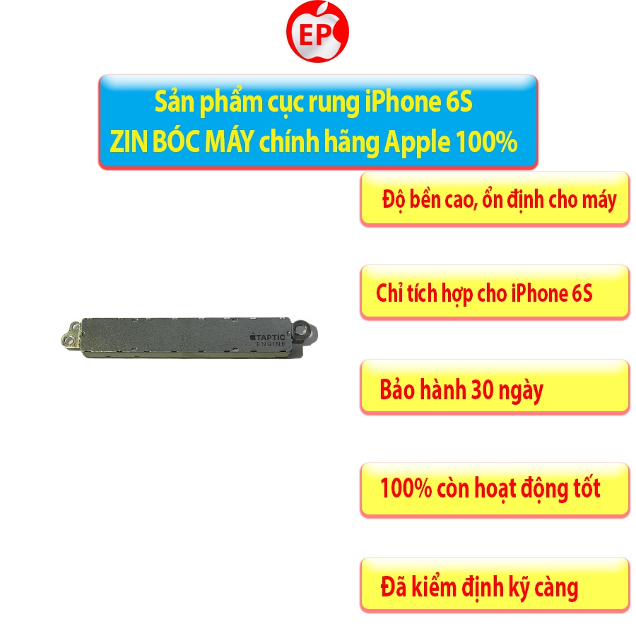 Cục rung táo 6,6S 6 Plus,6S Plus BÓC MÁY.