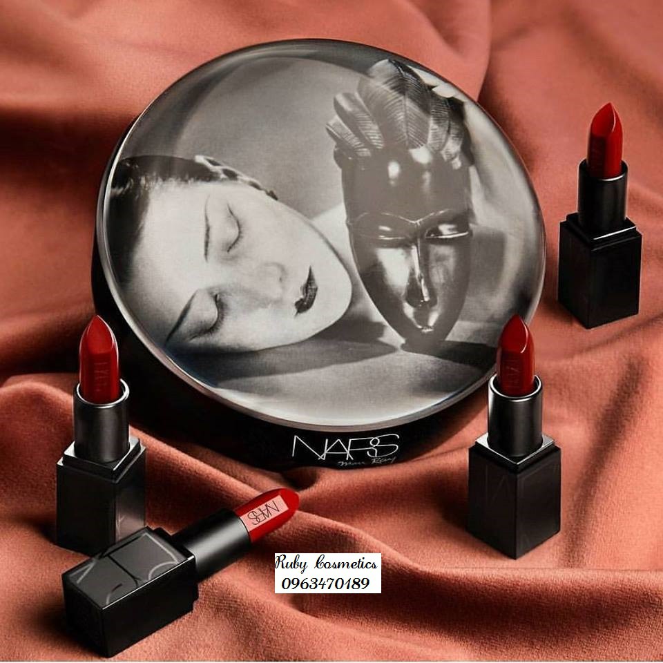 Set Son NARS x MAN RAY Noire Et Blanche Audacious Lipstick Coffret ( 4 lipstick ) - Limited Edition 