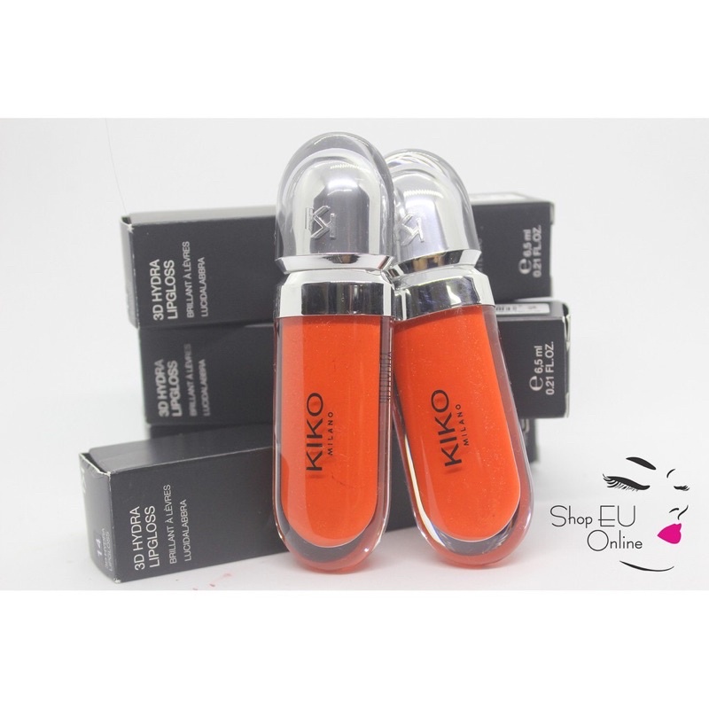 Son môi 3d Hydra Kiko - Kiko Milano - Italia - Cam đỏ