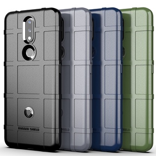 Dành Cho Nokia 2.4 Hybrid Chống Sốc Lá Chắn Mềm Giáp Bảo Vệ Vỏ Điện Thoại