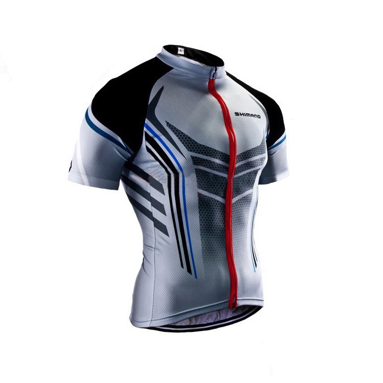 Bộ Đồ Đi Xe Đạp Shimano 2022 Gồm Áo Tay Ngắn + Quần Short Có Đệm Lót Dành Cho Nam Và Nữ