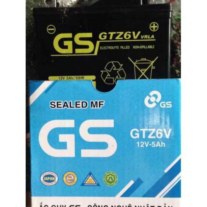 Ắc quy lead 125 chính hãng GS nhật bản