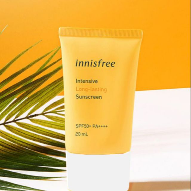 Kem Chống Nắng Dưỡng Trắng Chống Lão Hóa Innisfree Intensive Triple Care Sunscreen SPF50+/PA++++ 20ml