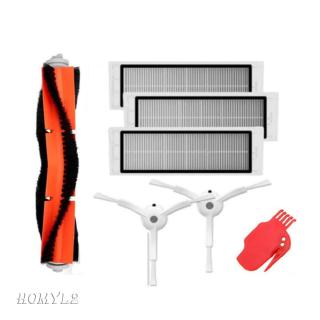 Vacuum Part Pack of Filter Main Brush Cleaning Tool Side Brush for