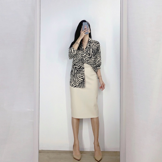 ( Ảnh thật ) A863 sơ mi vằn