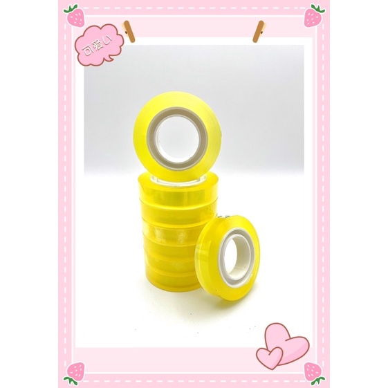 Băng Dính Bé Xịn Băng Dính Đa Năng Băng Dính Tiện Lợi Cho Gia Đình Loại hỏ (1,2 cm)