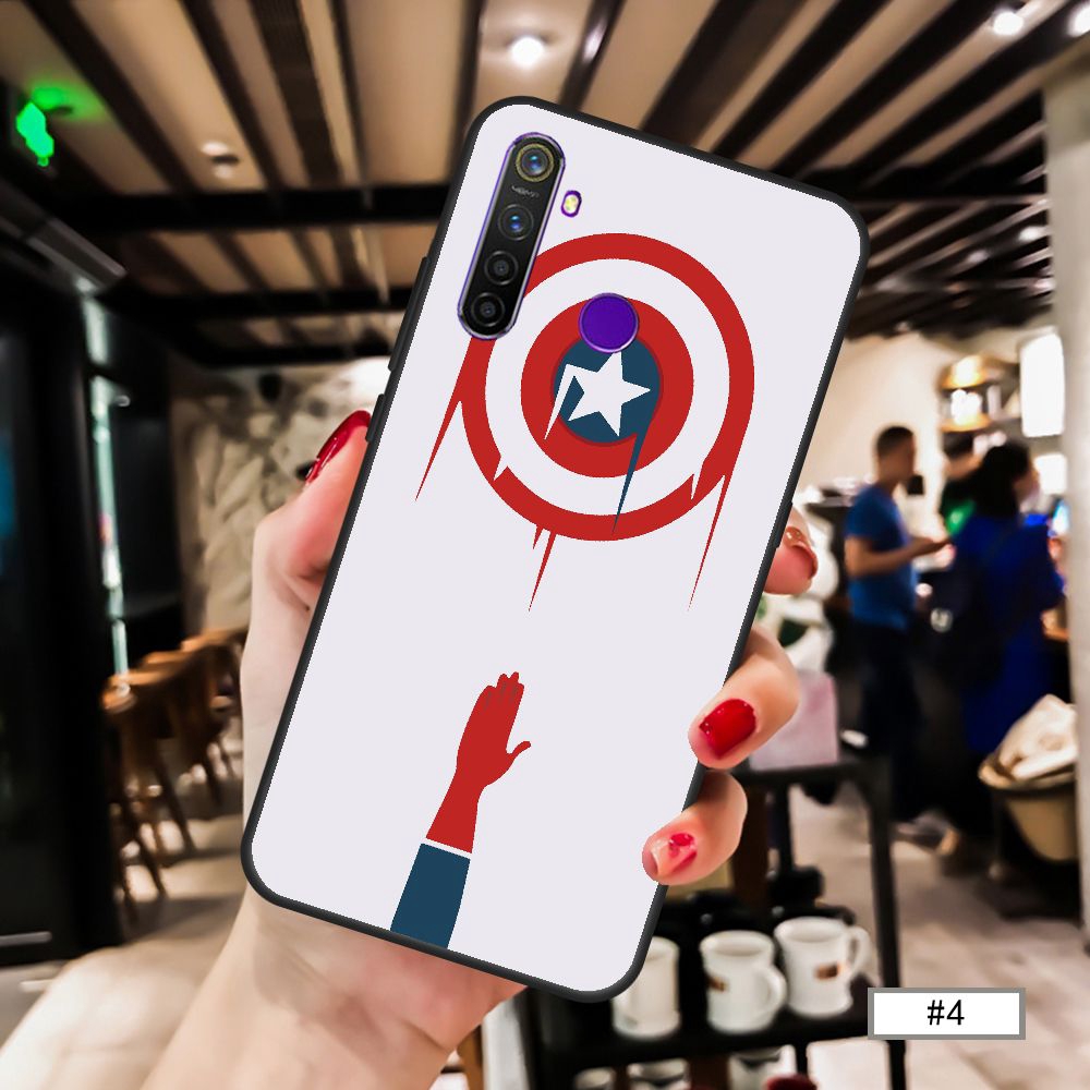 Ốp OPPO RealmeXT Renzo6 3 2 2 F K1 K3 Realme 2 2Pro Marvel Super Hero Iron Man Casing Soft Case Cover