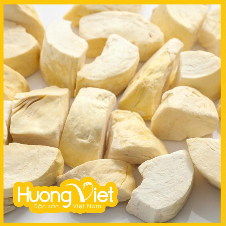 Sầu riêng sấy lạnh giòn thơm đậm đà vị tự nhiên Tân Huê Viên, công nghệ sấy lạnh giữ nguyên được màu sắc tươi ngon | BigBuy360 - bigbuy360.vn