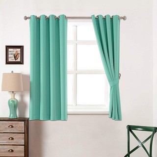Rèm cửa sổ hiện đại, chống nắng 99%, Ngang 2m7 Cao 2m [Nhiều Màu] - Chia 2 tấm - Vải Dày Rủ Đẹp - Có may theo yêu cầu