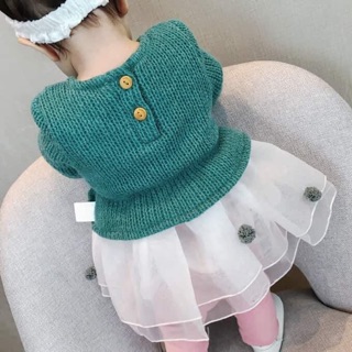 Váy len hãng Baby city