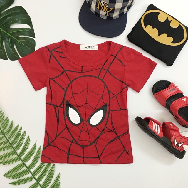 Áo H&M spiderman bé trai