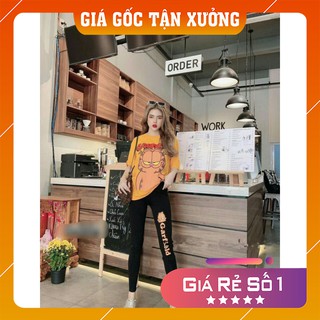 Đồ bộ mặc nhà thun cotton co giản thoải mái