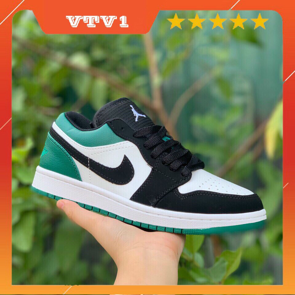 Giày thể thao và sneaker nam nữ jordan xanh đậm cổ thấp