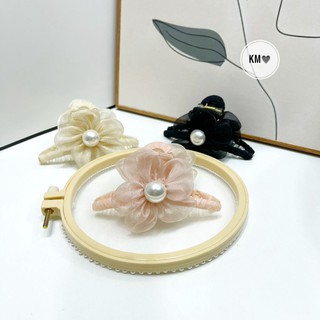 Kẹp Tóc Càng Cua Bông Hoa Mới Nhất 2021 Kẹp Tóc Hàn Quốc Hottrend [Hàn Quốc Hot Trend]