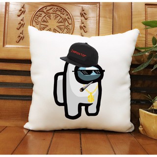 gối ôm gối ngủ among us