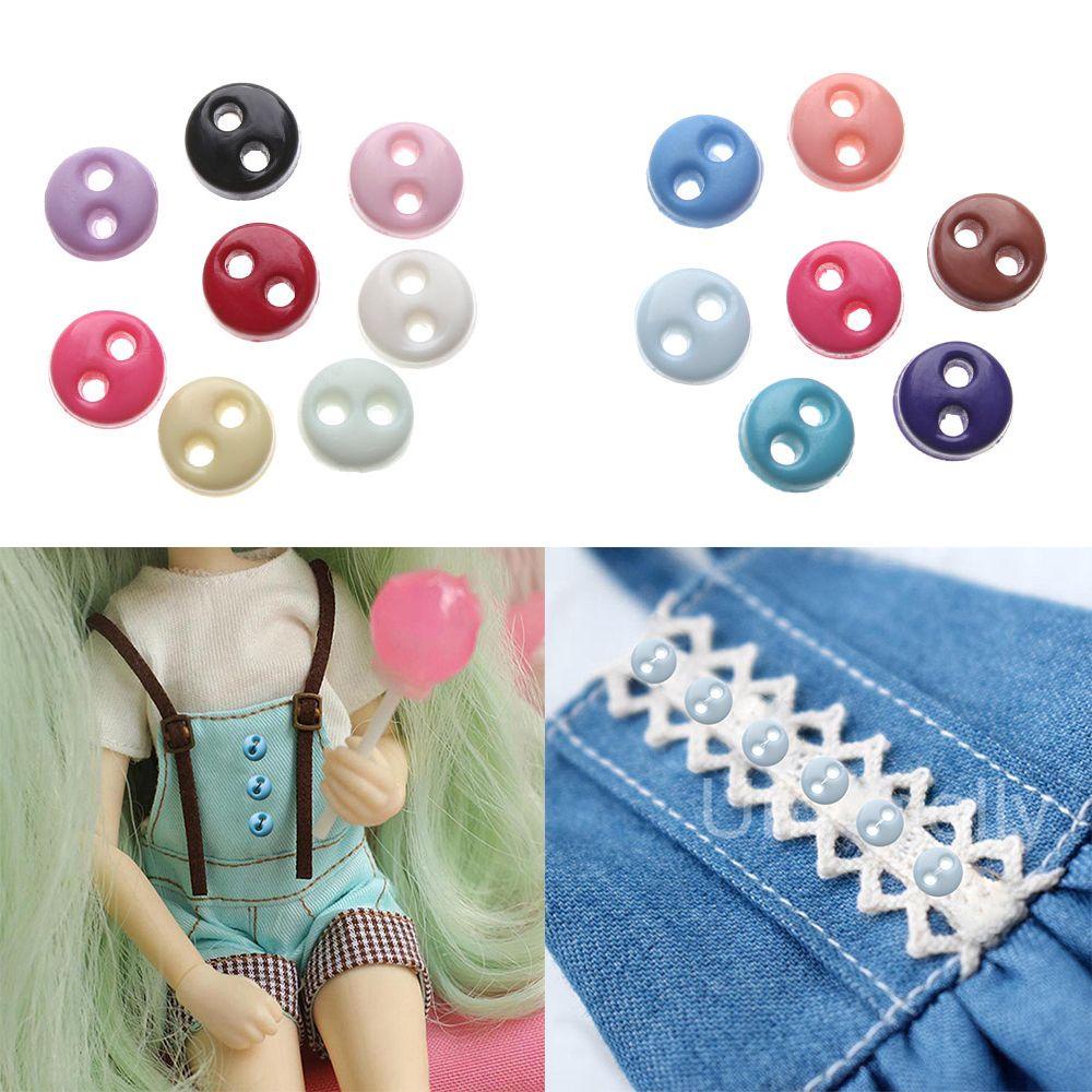 Set 50 Nút Mini Màu Sắc Kẹo Ngọt Dành Cho Búp Bê