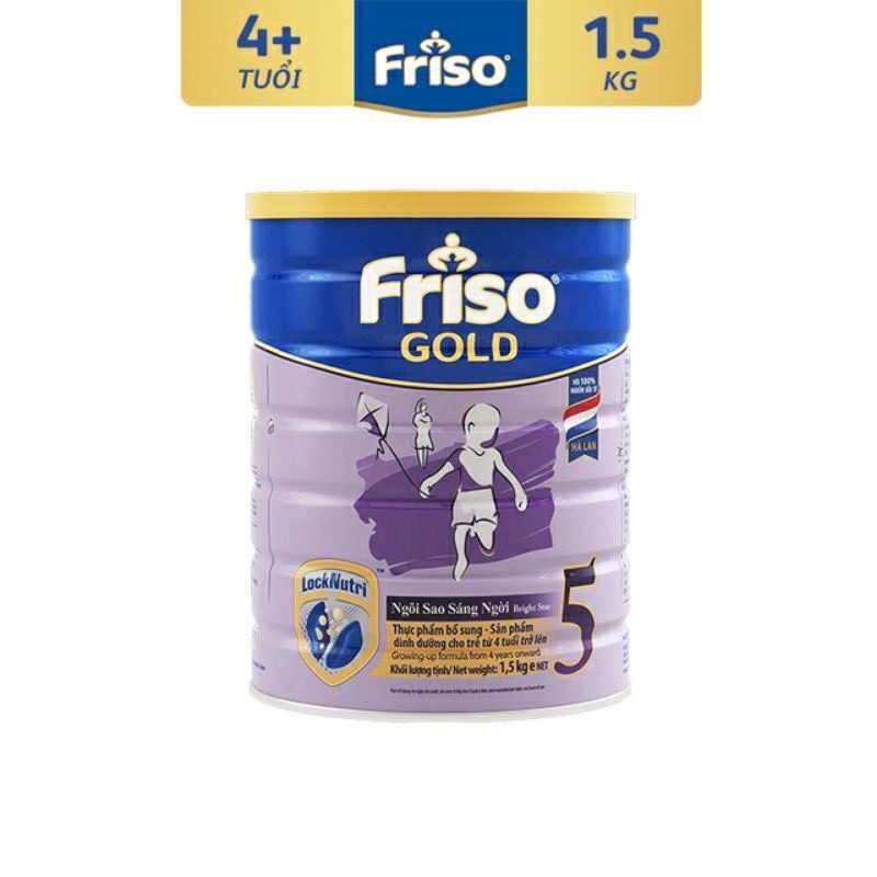 Sữa bột friso gold 4 1,4kg ; 5 1.5Kg