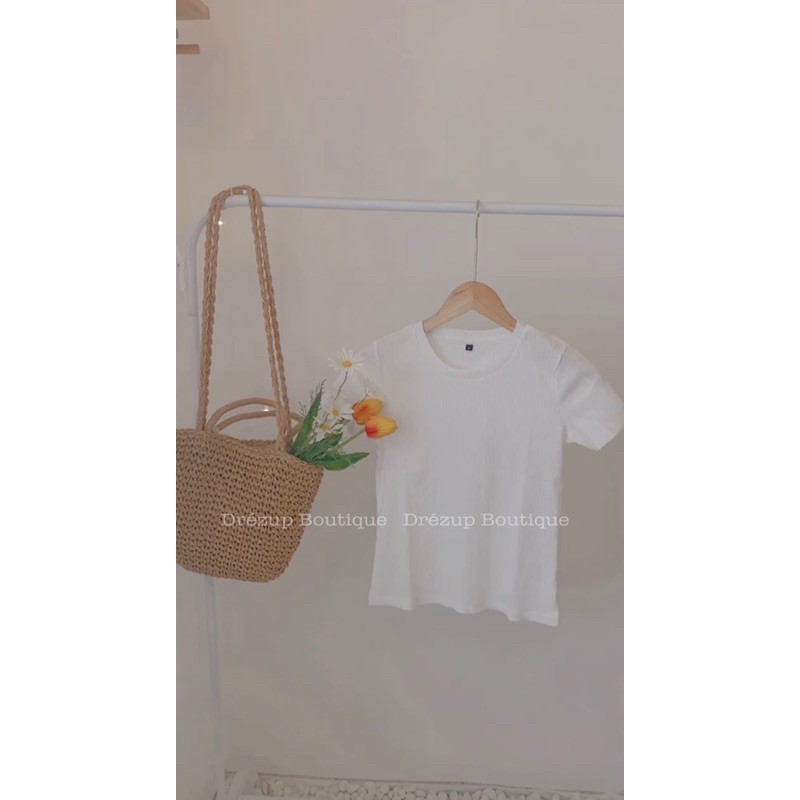 Áo thun gân xuất dư HQ | BigBuy360 - bigbuy360.vn