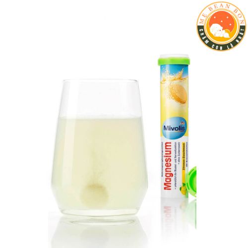 Viên sủi Magnesium Mivolis giúp bổ sung Magie nhằm duy tri tốt hệ thần kinh và hệ cơ hợp với người chơi thể thao của Đức