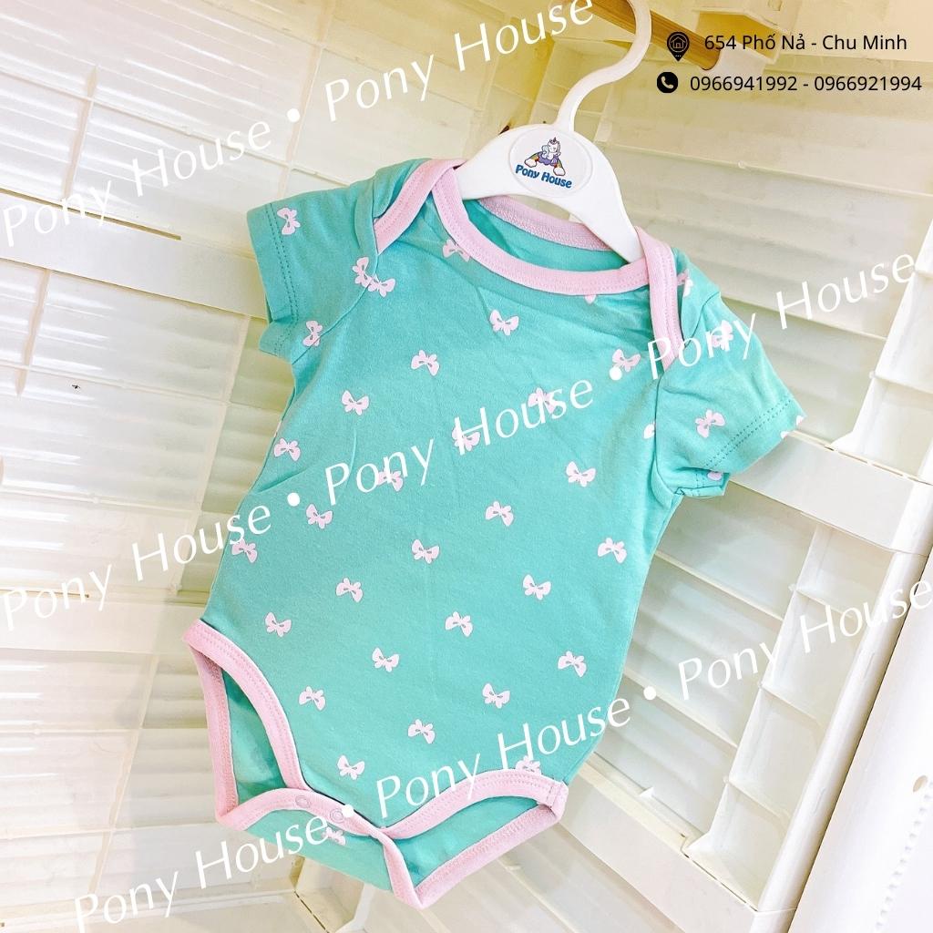 Body Chip Cộc Tay Bodysuit  Hàng Quảng Châu Chất Cotton Siêu Đẹp Mềm Mát Cho Bé Gái Từ Sơ Sinh đến 9 Tháng